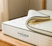 Product image of Avocado Green Natural Latex Mattress Topper - Plush
