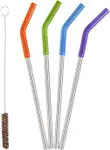 Product image of Klean Kanteen 4 Piece Straw Set