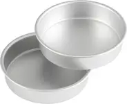 Product image of Wilton Aluminum 8-Inch Round Cake Pan Set, Multipack of 2