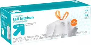 Product image of Up & Up FlexGuard Tall Kitchen Trash Bags - 13 Gallon