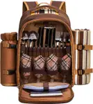 Product image of Apollo Walker Picnic Backpack Bag for 4 