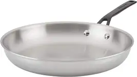 Product image of KitchenAid 5-Ply Stainless Steel Skillet (12.25-Inch)