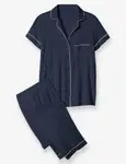 Product image of Tommy John Women's Short Sleeve Top & Pant Pajama Set