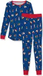 Product image of Amazon Essentials Women's Long Sleeve Crew Neck Slim-Fit Shirt and Ankle Length Slim Fit Pant Pajama Set