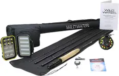 Product image of Wild Water Fly Fishing 9 Foot, 4-Piece, Fly Rod