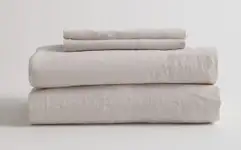 Product image of Quince European Linen Sheet Set