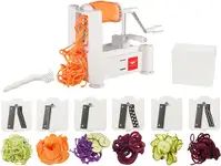 Product image of Paderno World Cuisine 6-Blade Vegetable Slicer / Spiralizer