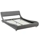 Product image of Sha Cerlin Platform Bed with Adjustable Headboard