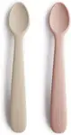 Product image of Mushie Silicone Feeding Spoons 2-Pack