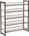 Product image of Songmics 5-Tier Metal Shoe Rack