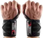Product image of DMoose Fitness Wrist Wraps with Thumb Loops