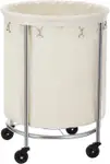 Product image of Songmics Laundry Basket with Wheels 