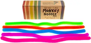 Product image of Monkey Noodle Stretchy Sensory Toy 5-Pack 