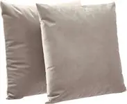 Product image of AmazonBasics Velvet Fleece Decorative Throw Pillows