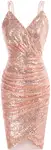 Product image of Grace Karin Sequin Wrap Dress