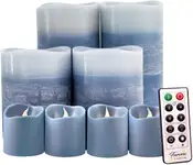 Product image of Furora Lighting Blue Decorative Candles