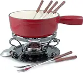 Product image of Swissmar Lugano 2-Quart Cast Iron Cheese Fondue Set