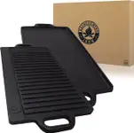 Product image of Backcountry Iron 20x9-Inch Reversible Griddle and Grill