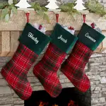 Product image of Holiday Plaid Christmas Stocking