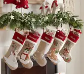 Product image of Woodland Christmas Stocking Collection