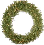Product image of National Tree Company’s Pre-Lit Artificial Christmas Wreath