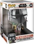 Product image of Pop! Chrome Mandalorian with the Child