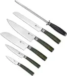 Product image of HexClad Essential 6-piece Japanese Damascus Steel Knife Set