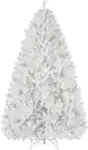 Product image of The Holiday Aisle Extra Full Flocked/Frosted White Spruce, 7.5'