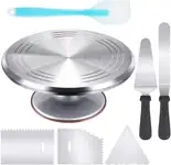Product image of Kootek Aluminum Alloy 12-Inch Revolving Cake Stand