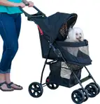 Product image of Pet Gear No-Zip Happy Trails Lite Pet Stroller