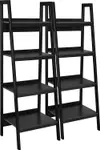 Product image of Altra Lawrence 4 Shelf Ladder Bookcase Bundle