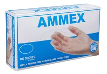 Product image of Ammex Vinyl Powder-Free Exam Gloves