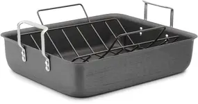 Product image of Calphalon Classic Hard-Anodized 16" Roaster With Nonstick Rack