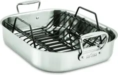 Product image of All-Clad E752C264 Stainless Steel Large Roaster with Nonstick Rack Cookware