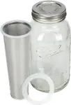 Product image of County Line Kitchen Cold Brew Coffee Maker with Stainless Steel Lid (2qt)