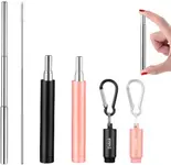 Product image of Doboli 2 Pack Reusable Metal Straws