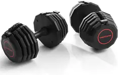Product image of Weider Select-A-Weight Adjustable 50 Pound Dumbbell