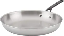 Product image of KitchenAid 5-Ply Stainless Steel Skillet (12.25-Inch)