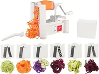 Product image of Paderno World Cuisine 6-Blade Vegetable Slicer / Spiralizer