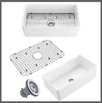 Product image of SG2D Fireclay Farmhouse Apron Kitchen Sink
