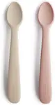 Product image of Mushie Silicone Feeding Spoons 2-Pack