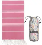 Product image of Bay Laurel Turkish Beach Towel with Travel Bag