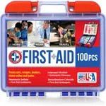 Product image of Be Smart Get Prepared 100-Piece First Aid Kit
