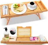 Product image of SereneLife Bath Caddy Breakfast Tray Combo 