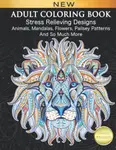 Product image of Cindy Elsharouni Stress Relieving Adult Coloring Book