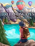 Product image of Special Art 100 Landscapes Adult Coloring Book