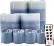 Product image of Furora Lighting Blue Decorative Candles