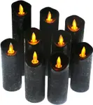 Product image of Kitch Aroma Black LED Candles 
