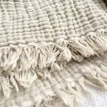Product image of KyraHome 100% Organic Muslin Cotton Throw Blanket