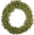 Product image of National Tree Company’s Pre-Lit Artificial Christmas Wreath